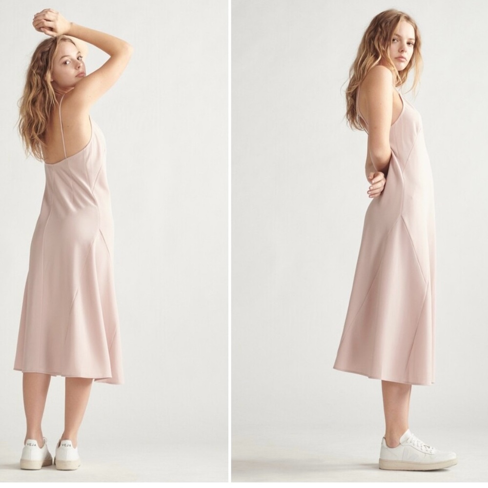 Thakoon blush slip dress NWT size 8